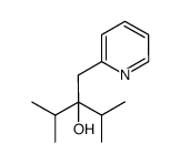 2,4-dimethyl-3-(pyridin-2-ylmethyl)pentan-3-ol Structure