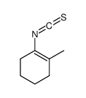 1-isothiocyanato-2-methylcyclohexene结构式