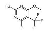 6-fluoro-4-methoxy-5-(trifluoromethyl)-1H-pyrimidine-2-thione Structure