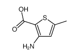 3-amino-5-methylthiophene-2-carboxylic acid Structure