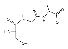 Alanine,N-(N-DL-serylglycyl)-,DL- (6CI) Structure