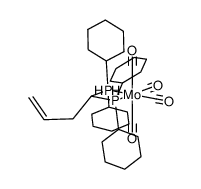[Mo(CO)4(Cy2PCH(allyl)PCy2)]结构式
