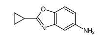 2-cyclopropyl-1,3-benzoxazol-5-amine Structure