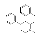 N,N-diethyl-1,5-diphenylpentan-3-amine Structure