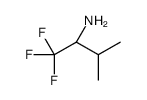 (2R)-1,1,1-trifluoro-3-methylbutan-2-amine结构式