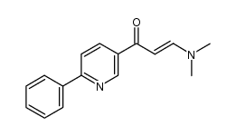 3-dimethylamino-1-(6-phenylpyridin-3-yl)prop-2-en-1-one Structure