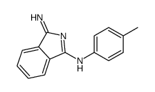 (1Z)-1-[(4-methylphenyl)imino]-1H-isoindol-3-amine Structure