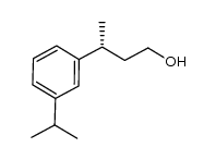 (R)-3-(3-isopropylphenyl)butan-1-ol Structure