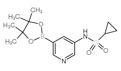 n-[5-(4,4,5,5-四甲基-1,3,2-二噁硼烷-2-基)-3-吡啶]-环丙烷磺酰胺图片