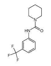 N-(3-(trifluoromethyl)phenyl)piperidine-1-carboxamide结构式