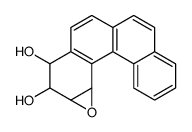 1,2-epoxy-3,4-dihydroxy-1,2,3,4-tetrahydrobenzo(c)phenanthrene结构式