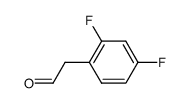 (2,4-difluorophenyl)acetaldehyde Structure