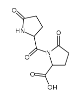 5-oxo-1-pyroglutamyl-proline结构式