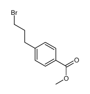 Methyl 4-(3-bromopropyl)benzoate structure