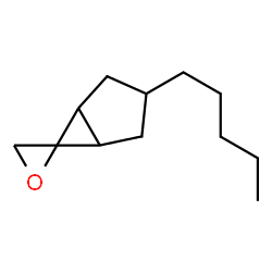 Spiro[bicyclo[3.1.0]hexane-6,2-oxirane], 3-pentyl- (9CI) structure