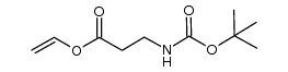 N-Boc-β-alanine vinyl ester Structure
