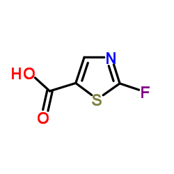 2-Fluoro-1,3-thiazole-5-carboxylic acid Structure