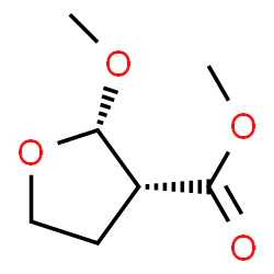 3-Furancarboxylicacid,tetrahydro-2-methoxy-,methylester,cis-(9CI) structure