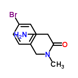 N-(4-Bromobenzyl)-N-methylglycinamide结构式