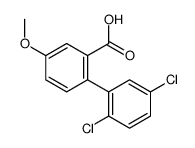 2-(2,5-dichlorophenyl)-5-methoxybenzoic acid Structure