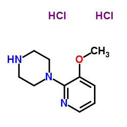 1-(3-Methoxy-pyridin-2-yl)piperazine dihydrochloride structure