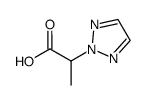 2-(2H-1,2,3-triazol-2-yl)propanoic acid Structure