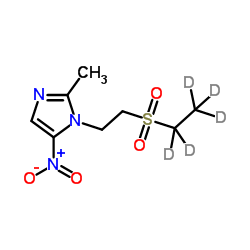 Tinidazole-d5结构式