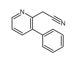2-(3-phenylpyridin-2-yl)acetonitrile结构式