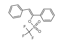 (E/Z)-1,2-diphenyl-1-ethenyltriflate Structure