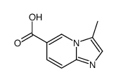 IMidazo[1,2-a]pyridine-6-carboxylic acid, 3-Methyl- Structure