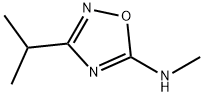 3-isopropyl-N-methyl-1,2,4-oxadiazol-5-amine Structure