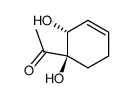 Ethanone, 1-(1,2-dihydroxy-3-cyclohexen-1-yl)-, cis- (9CI) picture
