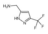 3-(Aminomethyl)-5-(trifluoromethyl)pyrazole Structure