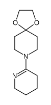 8-(3,4,5,6-tetrahydropyridin-2-yl)-1,4-dioxa-8-azaspiro[4.5]decane结构式