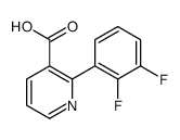 2-(2,3-difluorophenyl)pyridine-3-carboxylic acid Structure