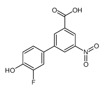 3-(3-fluoro-4-hydroxyphenyl)-5-nitrobenzoic acid结构式