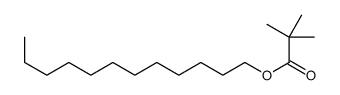 dodecyl 2,2-dimethylpropanoate结构式