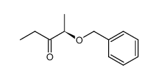 (2S)-2-(苄氧基)-3-戊酮结构式