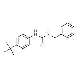 1-benzyl-3-(4-(tert-butyl)phenyl)urea Structure
