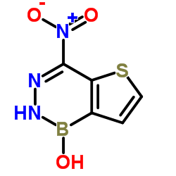 4-Nitrothieno[3,2-d][1,2,3]diazaborinin-1(2H)-ol Structure