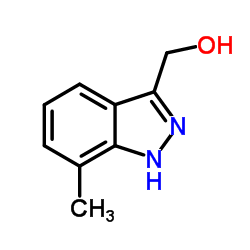 (7-Methyl-1H-indazol-3-yl)methanol结构式