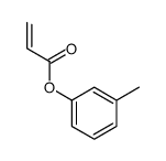 (3-methylphenyl) prop-2-enoate结构式