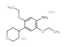 2,5-diethoxy-4-morpholin-4-ylaniline,dihydrochloride Structure