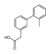 2-(2-甲基-[1,1-联苯]-3-基)乙酸结构式
