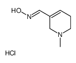 (NE)-N-[(1-methyl-3,6-dihydro-2H-pyridin-5-yl)methylidene]hydroxylamine,hydrochloride结构式