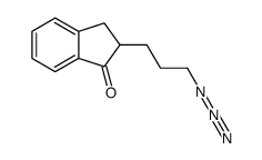 2-(3-azidopropyl)-2,3-dihydro-1H-inden-1-one Structure