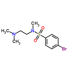 4-Bromo-N-[2-(dimethylamino)ethyl]-N-methylbenzenesulfonamide结构式