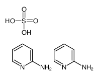 pyridin-2-amine,sulfuric acid结构式