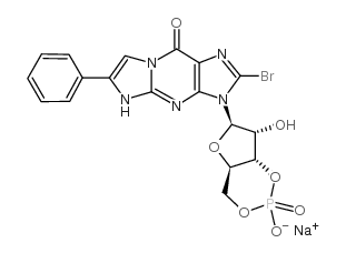 8-br-pet-cgmp sodium salt structure