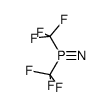 Poly{bis(trifluormethyl)-phosphazen} Structure